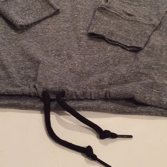 VS Pink leopard logo string fleece hoodie pullover - Picture 4 of 5